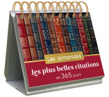 Almaniak Les plus belles citations en 365 jours - calendrier 1 page par jour