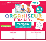 Organiseur familial Mémoniak 2023, calendrier organisation familial mensuel (sept. 2022- déc. 2023)