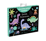 Gentils dinosaures - Mes jolies cartes à gratter