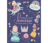 MES PLANCHES D'ARTISTE À COLORIER - MERVEILLEUSES PRINCESSES