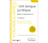 Petit lexique juridique