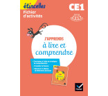 Etincelles - Français CE1 Ed. 2019 - J'apprends à lire et comprendre - Fichier d'activités