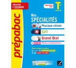 Prépabac Mes spécialités Physique-chimie, SVT, Grand Oral & Maths complémentaires Tle - Bac 2024