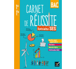 Carnet de réussite Sciences économiques et sociales SES 1re - Terminale - Éd. 2021 - Cahier élève