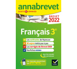 Annales du brevet Annabrevet 2022 Français 3e