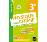 FICHES DOC Bilans et méthodes illustrés - Physique chimie 3e - Ed 2021 - Cahier élève