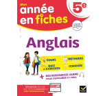 Anglais 5e (fiches de révision & exercices)