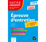 Epreuve d'entretien - CRPE 2022 - Epreuve orale d'admission