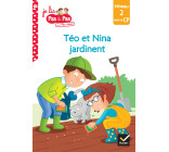 Téo et Nina Milieu CP niveau 2 - Téo et Nina jardinent