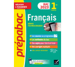 Prépabac Français 1re technologique - Bac de français 2023 (écrit & oral)