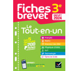 Fiches brevet Le tout-en-un du Brevet 2024 - 3e (toutes les matières)