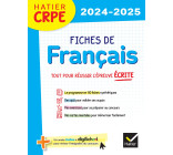 Hatier CRPE -  Fiches de Français - Epreuve écrite 2024/2025