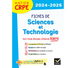 Hatier CRPE -  Fiches de Sciences et Technologie - Epreuve écrite 2024/2025