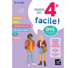 Ma 4e facile ! Tout-en-un adapté aux enfants dyslexiques (DYS) ou en difficulté d'apprentissage