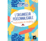 Organiseur personnalisable des maitresses en baskets Ed.2024-2025 - Planification et agenda