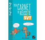 Mon carnet de réussite SVT 5e 4e 3e - Ed 2024 - Carnet élève