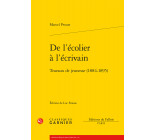 De l'écolier à l'écrivain