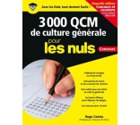 3 000 QCM de Culture générale pour les Nuls Concours - NE