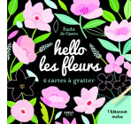 Cartes à gratter mini - Hello les fleurs