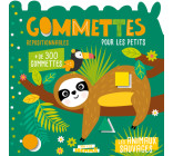 Mon P'tit Hemma Gommettes pour les petits - Les animaux sauvages