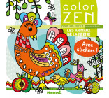 Color zen pour les mini'z - Les animaux de la ferme