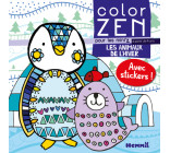 Color zen pour les mini'z - Les animaux de l'hiver