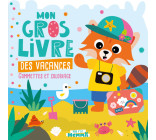 Mon P'tit Hemma - Mon gros livre des vacances (Panda roux plage)