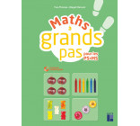 Maths à grands pas PS MS + CD + téléchargement