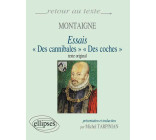 Montaigne, Essais (I,31 et III,6) - Edition bilingue