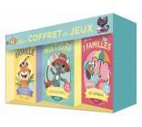 JEUX DE CARTES - MON COFFRET DE JEUX - 7 FAMILLES, MISTIGRI ET BATAILLE