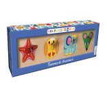 FORMES ET ANIMAUX - MES PUZZLES EN BOIS