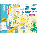 MA POCHETTE D'ARTISTE - MES AUTOCOLLANTS À COLORIER - DRÔLES D'ANIMAUX