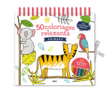 MES BLOCS-NOTES CRÉATIFS - 50 COLORIAGES RELAXANTS - ANIMAUX