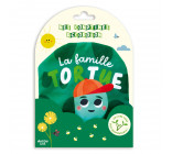 COMPTINES TISSU ACCORDÉON  - LA FAMILLE TORTUE