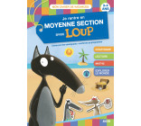 JE RENTRE EN MOYENNE SECTION AVEC LOUP - CAHIER DE VACANCES 2025