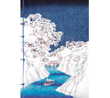 Carnet Hazan La neige dans l'estampe japonaise 16 x 23 cm (papeterie)