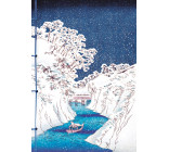 Carnet Hazan La neige dans l'estampe japonaise 12 x 17 cm (papeterie)