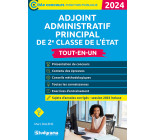 Adjoint administratif principal de 2e classe de l’État – Tout-en-un (Catégorie C – Concours 2023)