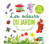 Mon bel imagier des odeurs - Les odeurs du jardin (Frise herbes) - Gratte et sens 6 parfums