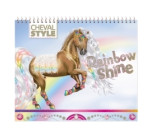 Je dessine mon cheval Rainbow Shine