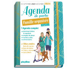 Agenda de poche 2024 de la famille organisée - bleu (de sept. 2023 à déc. 2024)