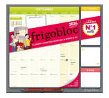 Frigobloc Mensuel 2024 - Calendrier d'organisation familiale / mois (de sept. 2023 à déc. 2024)