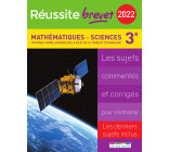 Réussite brevet 2022 - Mathématiques-Sciences 3e