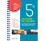 Les fiches du collège 5e