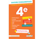 Savoirs fondamentaux 4e