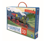 Voyage, découvre, explore La locomotive 3D 