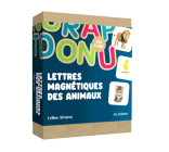 Coffret Lettres magnétiques animaux Céline Alvarez