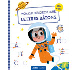 MON CAHIER D'ÉCRITURE - LETTRES BÂTONS - ESPACE