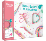 MON COFFRET D'ARTISTE - MES CRÉATIONS EN SCOUBIDOUS