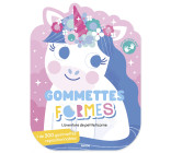 GOMMETTES FORMES - L'AVENTURE DE PETITE LICORNE